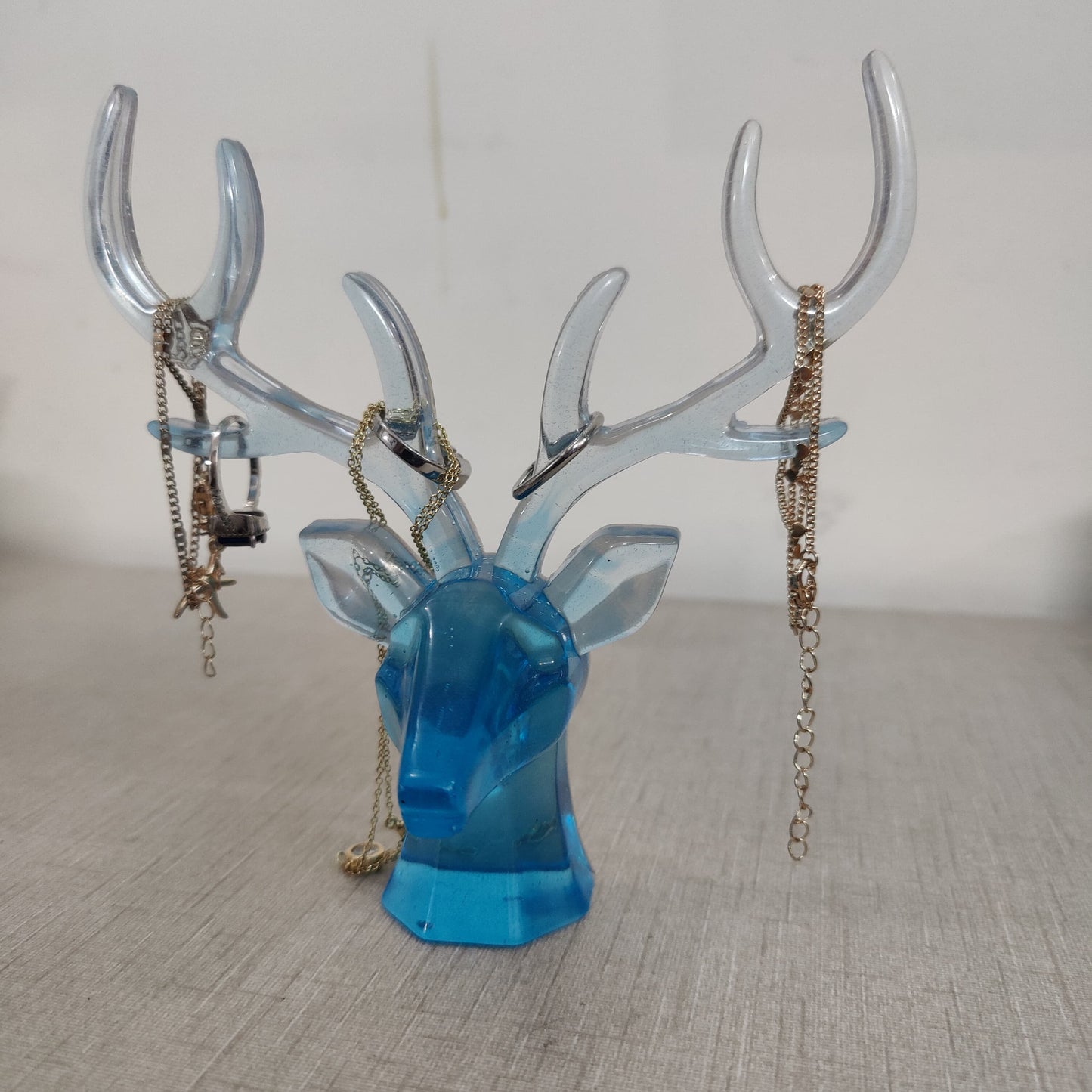 Resin Deer Jewelry Holder