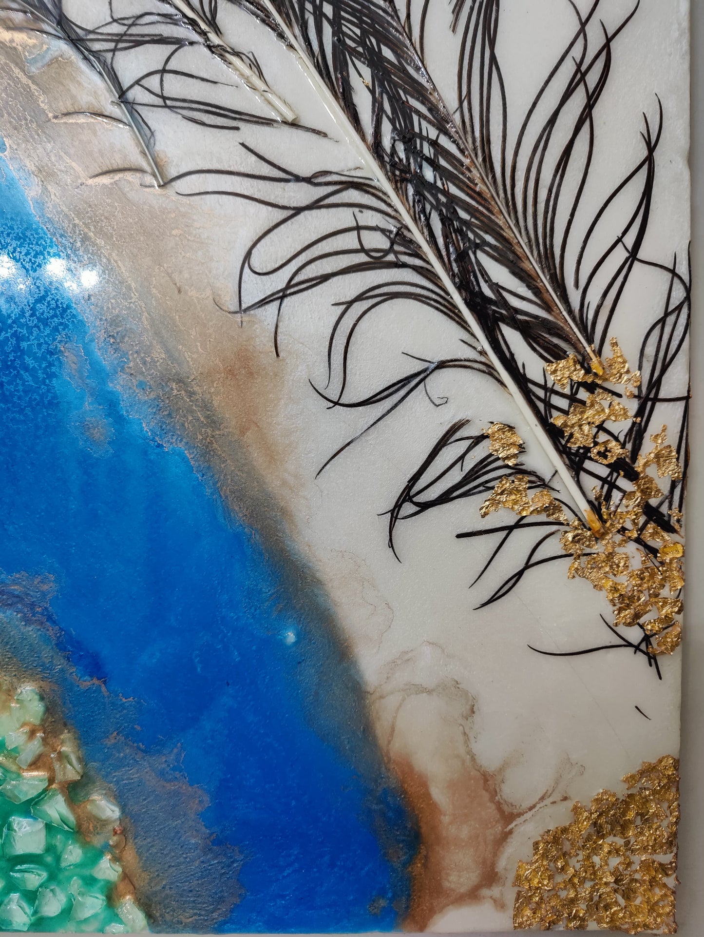 Resin Canvas Painting