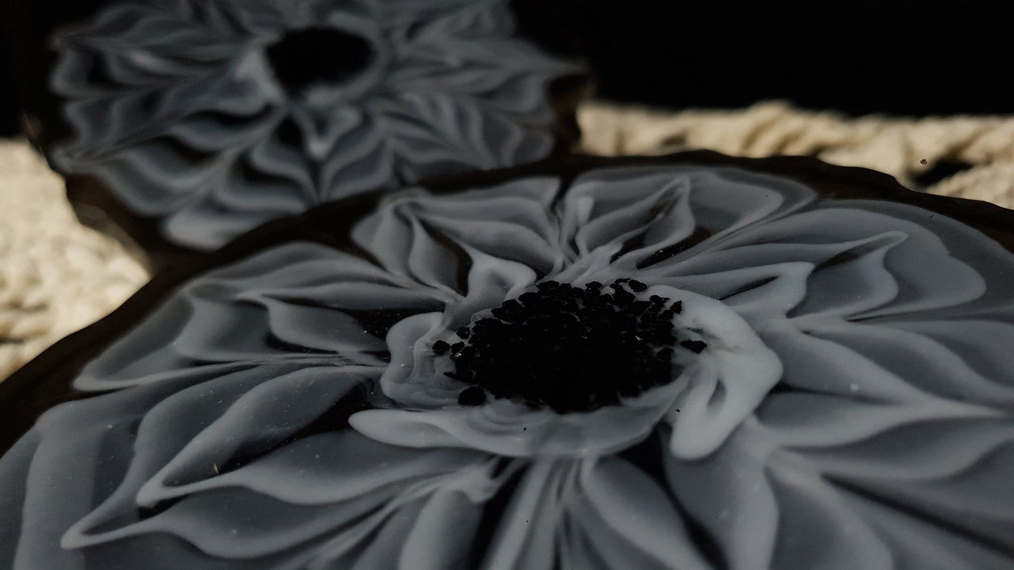 Floral Resin Coaster