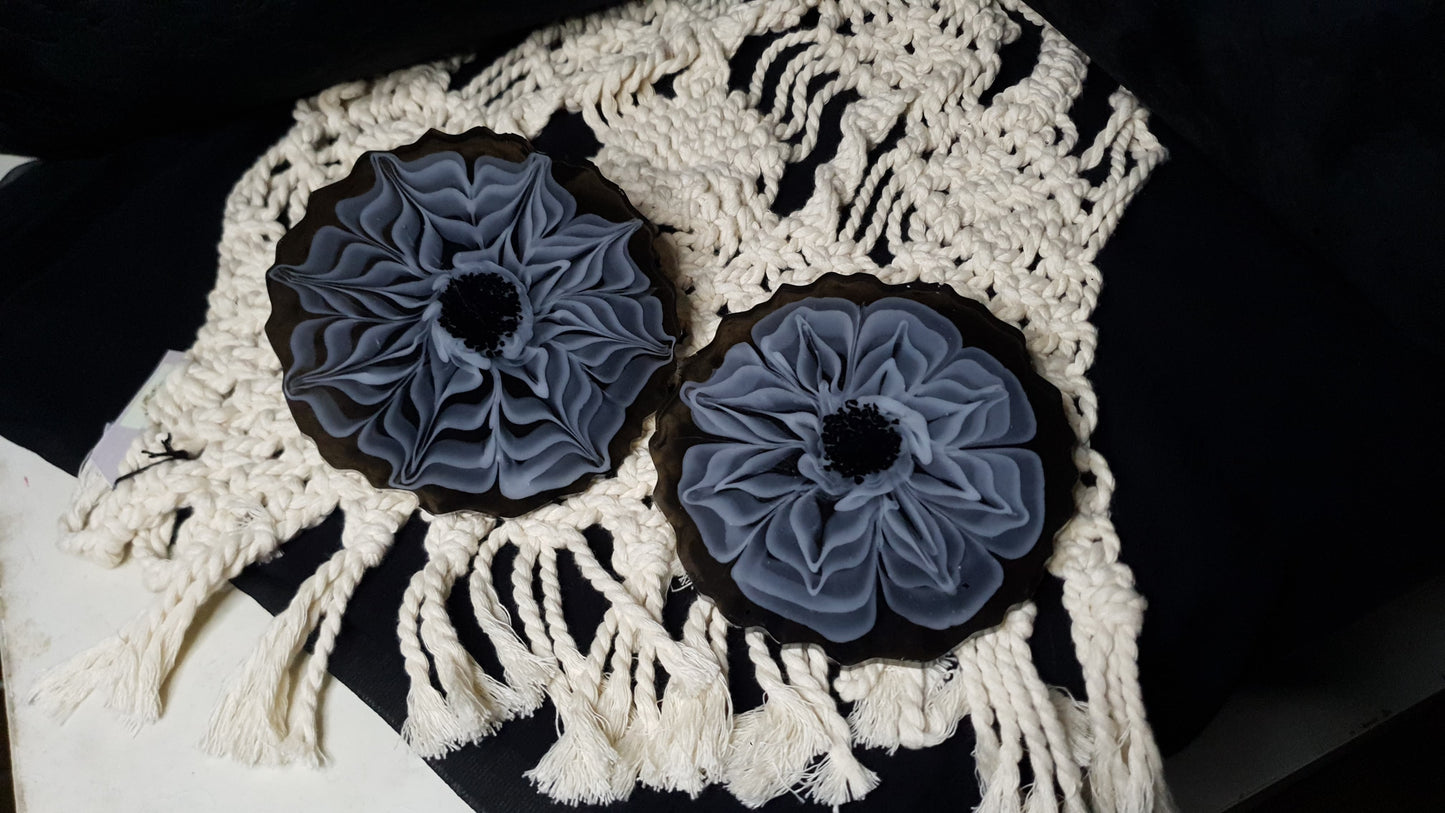 Floral Resin Coaster