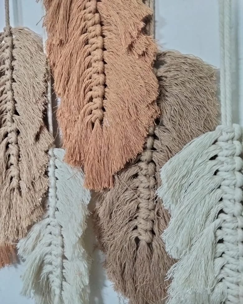 Feathered Harmony Wall Hanging