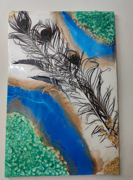 Resin Canvas Painting