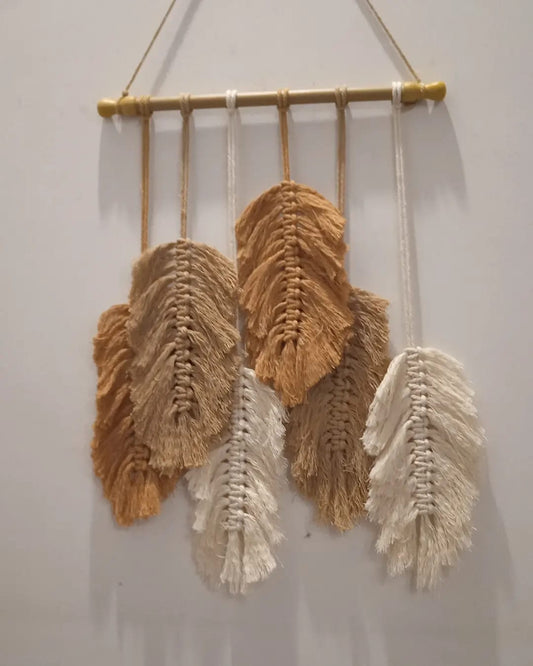 Feathered Harmony Wall Hanging